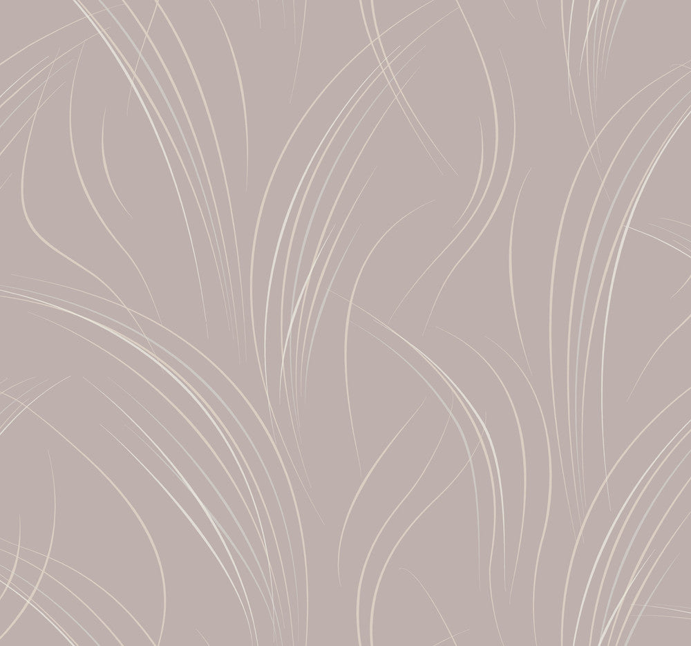 Graceful Wisp Lavender Wallpaper by Candice Olson Candice Olson Casual Elegance Covers about 60.8 square feet 27-in by 27-ft long roll Unpasted 25.25 - Fabric Carolina -