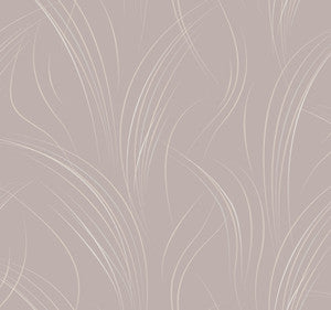 Graceful Wisp Lavender Wallpaper by Candice Olson