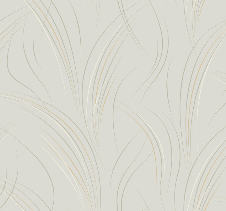 Graceful Wisp Blonde Wallpaper by Candice Olson Candice Olson Casual Elegance Covers about 60.8 square feet 27-in by 27-ft long roll Unpasted 25.25 - Fabric Carolina -
