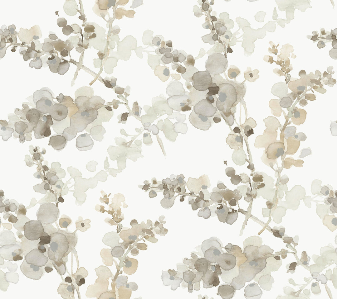 Blossom Fling Blonde Wallpaper by Candice Olson Designer
