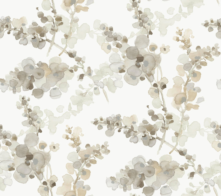 Blossom Fling Blonde Wallpaper by Candice Olson Designer