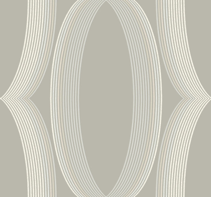Progression Ogee Light Neutral Wallpaper by Candice Olson Candice Olson Casual Elegance Covers about 60.8 square feet 27-in by 27-ft long roll Unpasted 25.25 - Fabric Carolina -