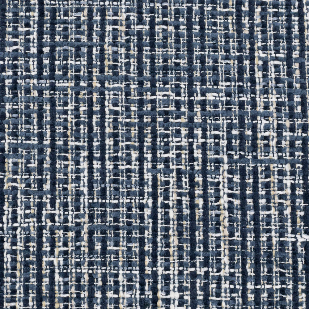 Everest 3 Pacific by Stout Fabric COMFORTABLE LIVING HAZE/NAVY 100%POL CHINA Horizontal: 0.000 and Vertical: 0.000 56 in - Fabric Carolina -