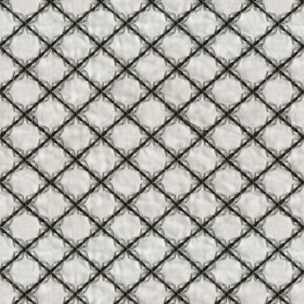 EVERLASTING 98J8591 by JF Designer Fabric Midnight Waters 57% Cotton, 43% Polyester India  Horizontal: 1.625 and Vertical: 1.5 54  - Swanky Fabrics -