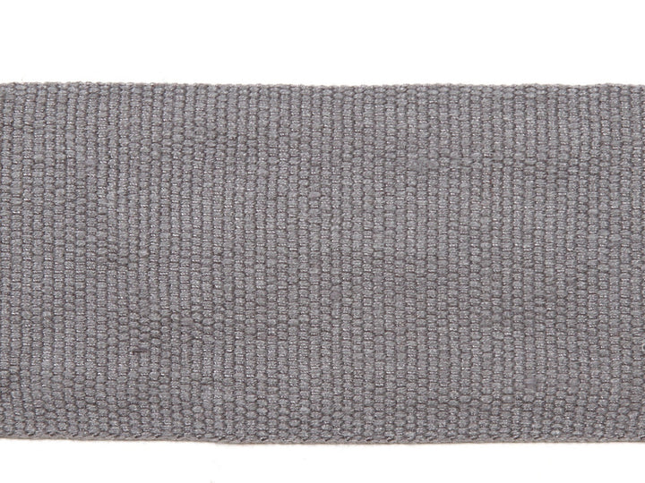 Everly 2 Inch Tape Battleship by Magnolia Trim - 63LINEN/37RAYON CHINA Horizontal: and Vertical: 2" - Fabric Carolina -
