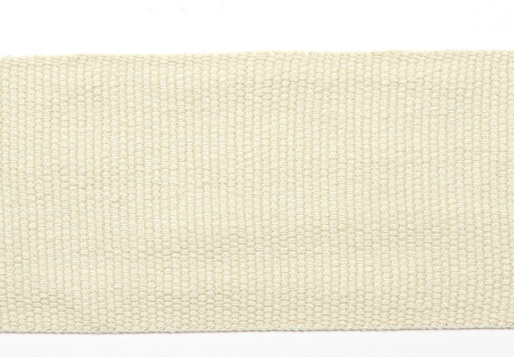 Everly 2 Inch Tape Bone by Magnolia Trim - 63LINEN/37RAYON CHINA Horizontal: and Vertical: 2" - Fabric Carolina -