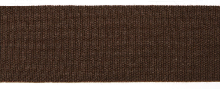 Everly 2 Inch Tape Brown by Magnolia Trim - 63LINEN/37RAYON CHINA Horizontal: and Vertical: 2" - Fabric Carolina -