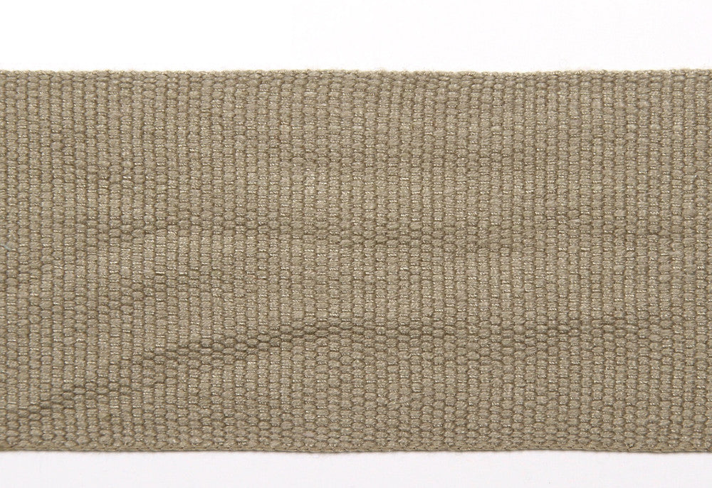 Everly 2 Inch Tape Haze by Magnolia Trim - 63LINEN/37RAYON CHINA Horizontal: and Vertical: 2" - Fabric Carolina -