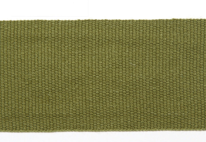 Everly 2 Inch Tape Leaf by Magnolia Trim - 63LINEN/37RAYON CHINA Horizontal: and Vertical: 2" - Fabric Carolina -