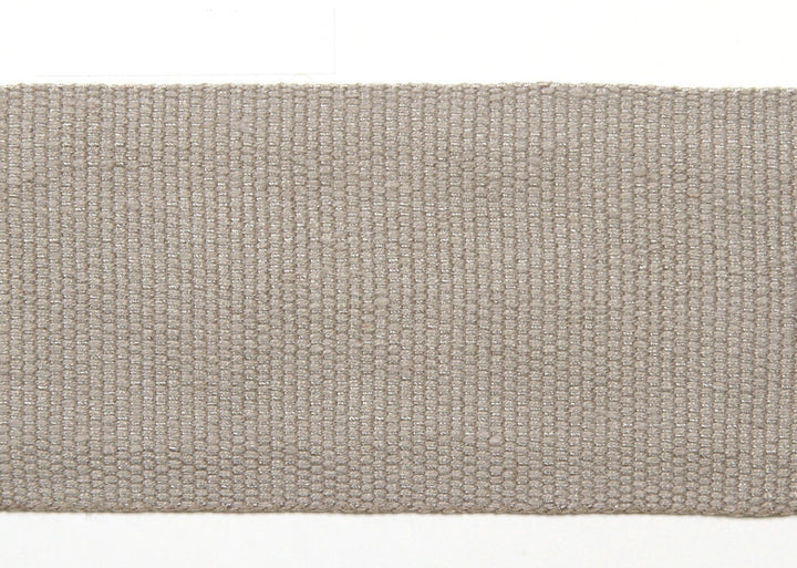 Everly 2 Inch Tape Stone by Magnolia Trim - 63LINEN/37RAYON CHINA Horizontal: and Vertical: 2" - Fabric Carolina -