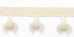 Everly Ball Fringe Bone by Magnolia Trim