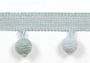 Everly Ball Fringe Cornflower by Magnolia Trim