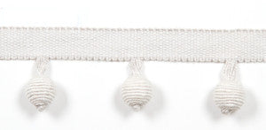 Everly Ball Fringe Dove by Magnolia Trim