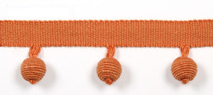 Everly Ball Fringe Saffron by Magnolia Trim