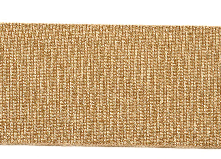 Everly Metallic 2 Inch Tape Copper by Magnolia Trim - 63LINEN/37RAYON CHINA Horizontal: and Vertical: - Fabric Carolina -