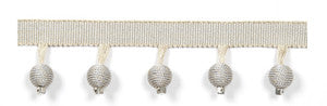 Everly Metallic Ball Fringe Porcelain by Magnolia Trim