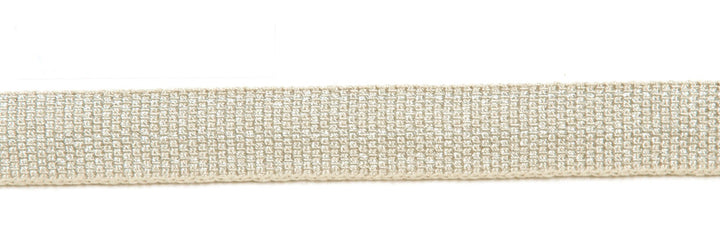Everly Metallic Micro Tape Ice by Magnolia Trim - 63LINEN/37RAYON CHINA Horizontal: and Vertical: - Fabric Carolina -