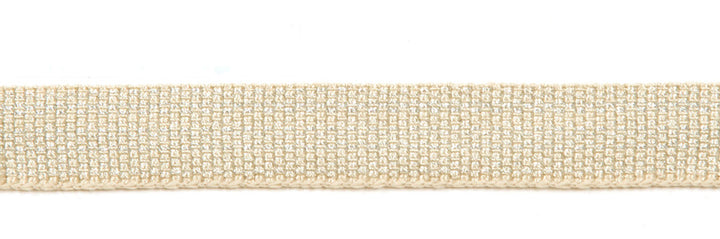 Everly Metallic Micro Tape Porcelain by Magnolia Trim - 63LINEN/37RAYON CHINA Horizontal: and Vertical: - Fabric Carolina -