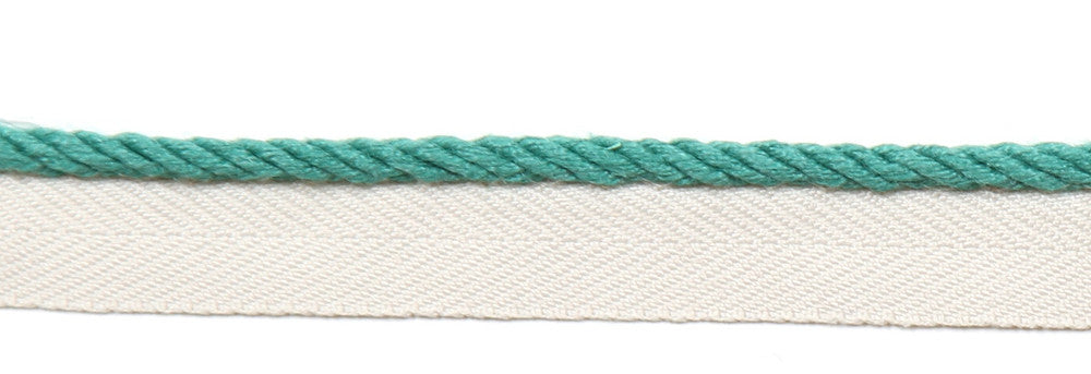 Everly Micro Cord Forest by Magnolia Trim - 63LINEN/37RAYON CHINA Horizontal: and Vertical: 0.125" - Fabric Carolina -