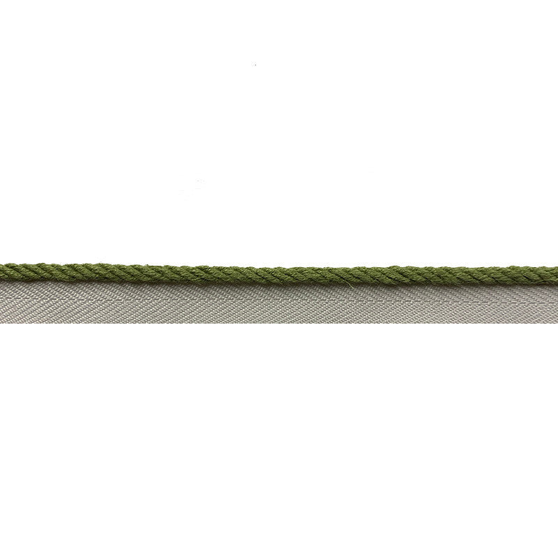 Everly Micro Cord Leaf by Magnolia Trim - 63LINEN/37RAYON CHINA Horizontal: and Vertical: 0.125" - Fabric Carolina -