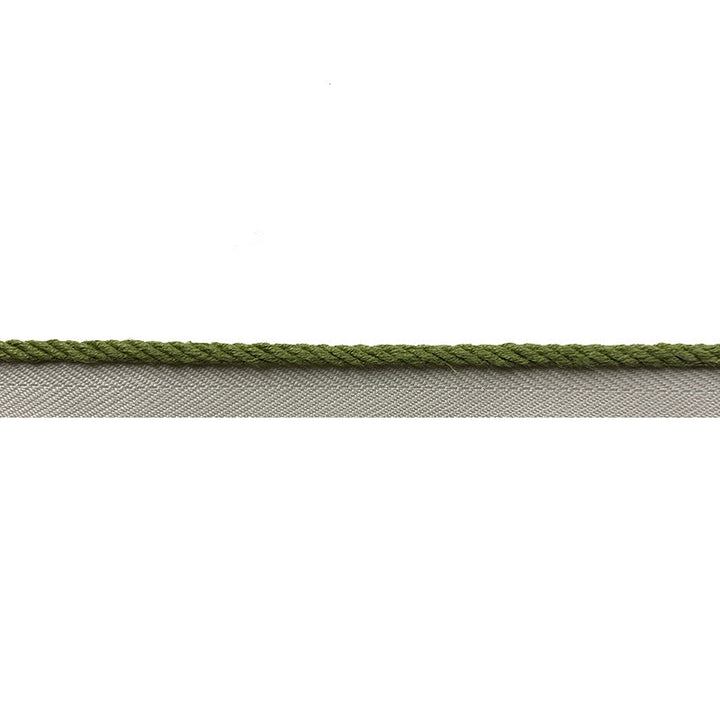 Everly Micro Cord Leaf by Magnolia Trim - 63LINEN/37RAYON CHINA Horizontal: and Vertical: 0.125" - Fabric Carolina -