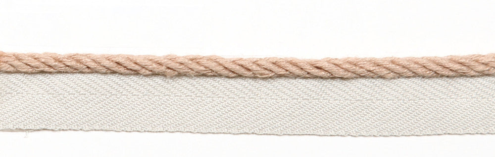Everly Micro Cord Nude by Magnolia Trim - 63LINEN/37RAYON CHINA Horizontal: and Vertical: 0.125" - Fabric Carolina -