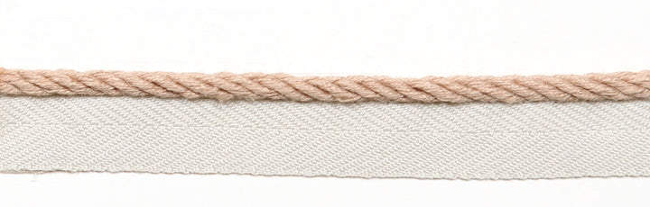 Everly Micro Cord Nude by Magnolia Trim - 63LINEN/37RAYON CHINA Horizontal: and Vertical: 0.125" - Fabric Carolina -