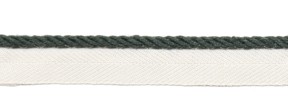 Everly Micro Cord Spruce by Magnolia Trim - 63LINEN/37RAYON CHINA Horizontal: and Vertical: 0.125" - Fabric Carolina -