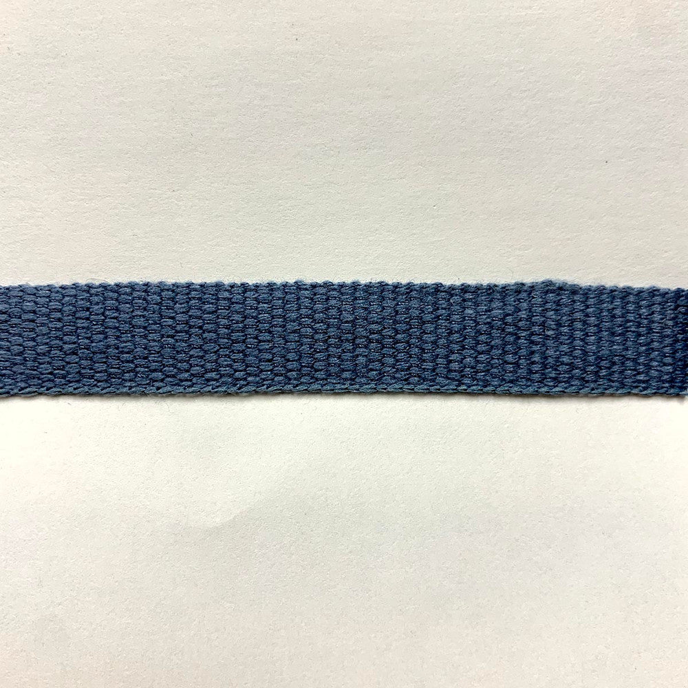 Everly Micro Tape Blue by Magnolia Trim - 63LINEN/37RAYON CHINA Horizontal: and Vertical: 0.56 - Fabric Carolina -