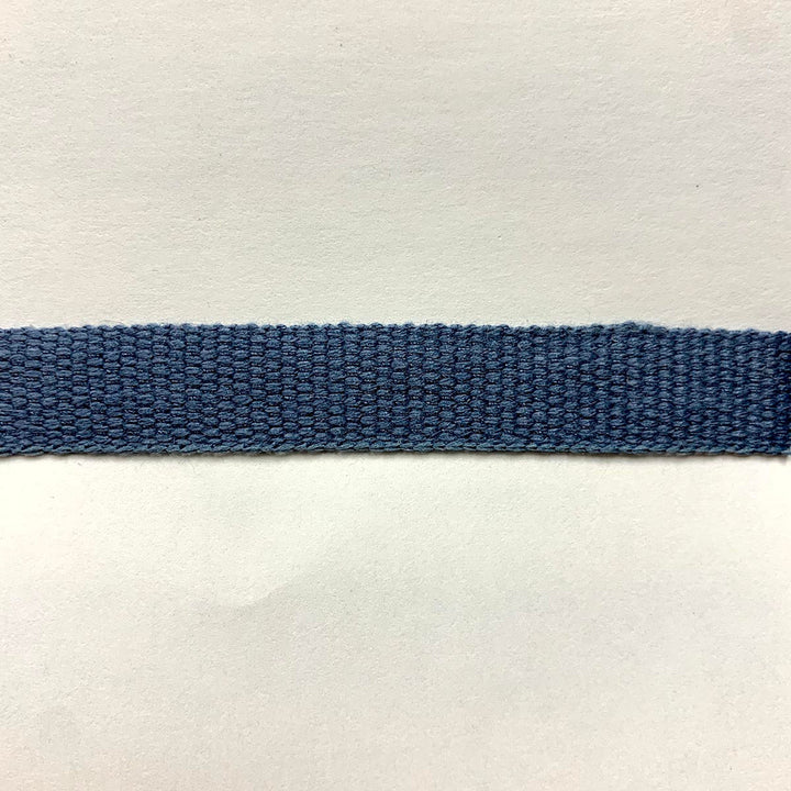 Everly Micro Tape Blue by Magnolia Trim - 63LINEN/37RAYON CHINA Horizontal: and Vertical: 0.56 - Fabric Carolina -