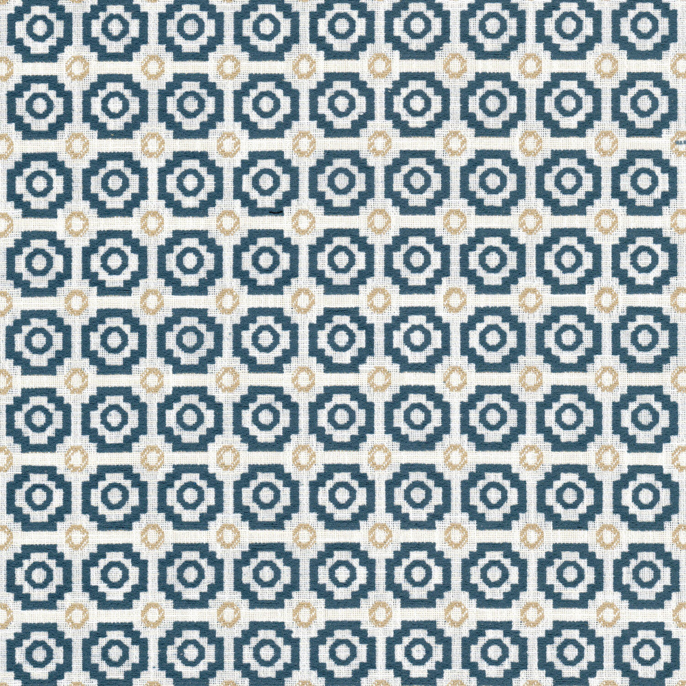 Evette 1 Regency by Stout Fabric Stout Fabric Evette 1 RegencyFabric GREAT IMPRESSIONS BLUE/SPA 90%POL 10%COT USA </p><p>Repeat: H: 1.875, V: 1.875 55 in - Fabric Carolina -