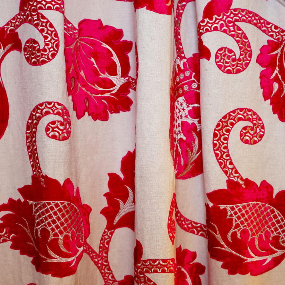 EVOCATIVE 45SJ101 by JF Fabric JF Studio 60% Cotton, 40% Linen India Horizontal: 25.5 and Vertical: 31.5 54 - Fabric Carolina -