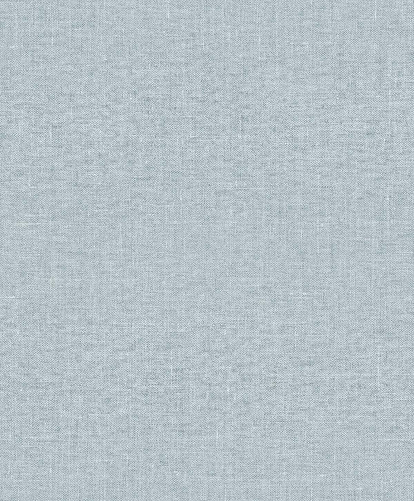 Abington Faux Linen Denim Wash by Seabrook Wallpaper White Heron Netherlands 57.5 0" 20.9" - Fabric Carolina -
