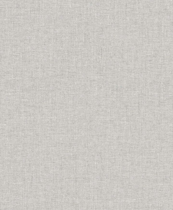 Abington Faux Linen Uniform Grey by Seabrook Wallpaper White Heron Netherlands 57.5 0" 20.9" - Fabric Carolina -