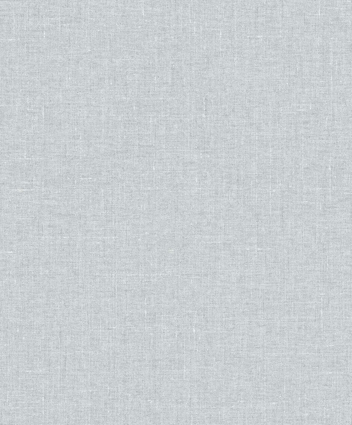 Abington Faux Linen Grey Dove by Seabrook Wallpaper White Heron Netherlands 57.5 0" 20.9" - Fabric Carolina -