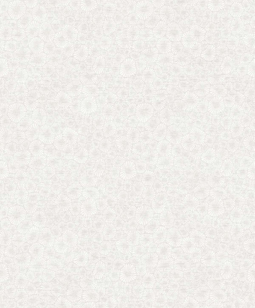 Windham Shells Pure Pearl by Seabrook Wallpaper White Heron Netherlands 57.5 25.2" 20.9" - Fabric Carolina -