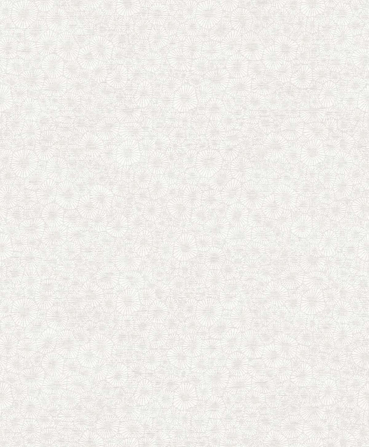 Windham Shells Pure Pearl by Seabrook Wallpaper White Heron Netherlands 57.5 25.2" 20.9" - Fabric Carolina -