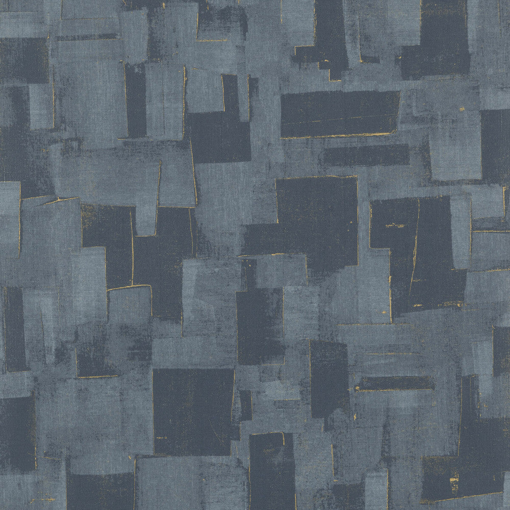 Cubist Indigo by Threads Wallcovering Threads Wallcovering Cubist IndigoWallcovering VINYL WALLPAPER COLLECTION I PAPER - 100% United Kingdom </p><p>Repeat: H: 26.989, V: 30.0228 26.989 - Fabric Carolina -