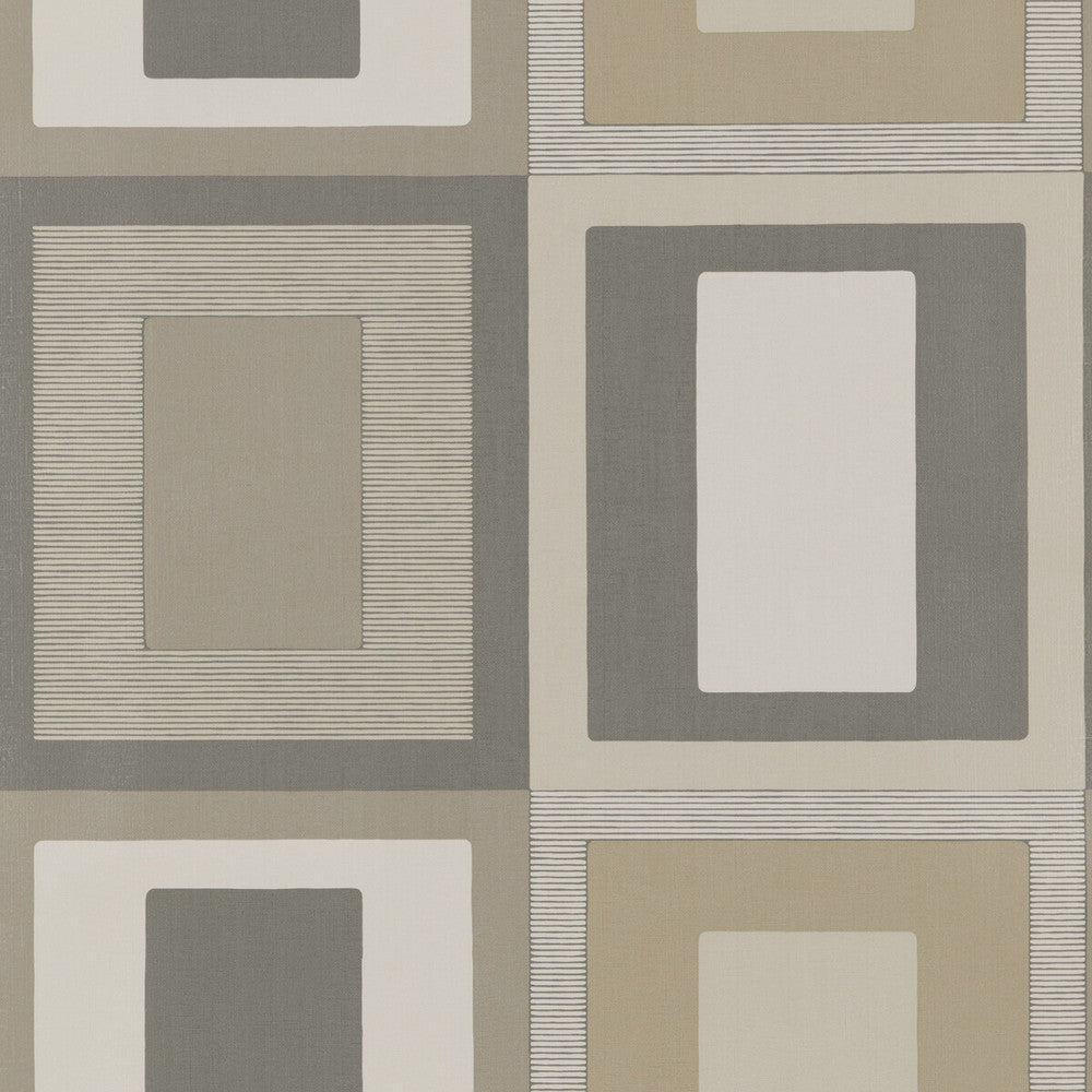 Moro Pebble by Threads Wallcovering VINYL WALLPAPER COLLECTION I PAPER - 100% United Kingdom Horizontal: 26.989 and Vertical: 30.0228 26.989 - Fabric Carolina -