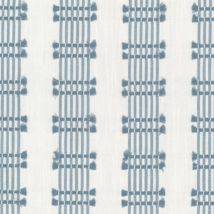 Eyelash 1 Chambray by Stout Fabric Stout Fabric Eyelash 1 ChambrayFabric RAINBOW LIBRARY HAZE/SKY 81%COT 19%POL %CEMB INDIA </p><p>Repeat: H: 3.875, V: 2.125 53.5 in - Fabric Carolina -