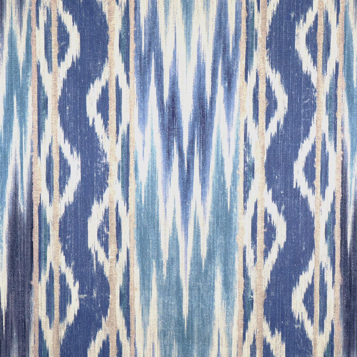 Ezra Blue by Magnolia Fabric - 100% Cotton India 50000 Horizontal: 27 and Vertical: 25.25 54 - Fabric Carolina -