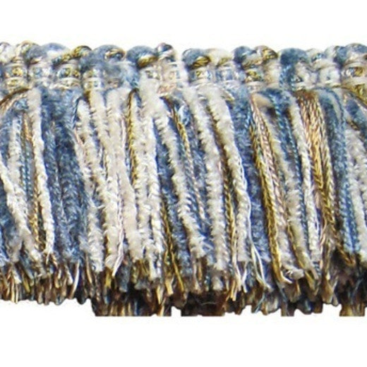 Elanore - Beach Glass by Europatex Fabric Castle 77% Polyester / 23% Cotton China See Sample Horizontal: N/A and Vertical: N/A 2.25 inches  - Fabric Carolina -