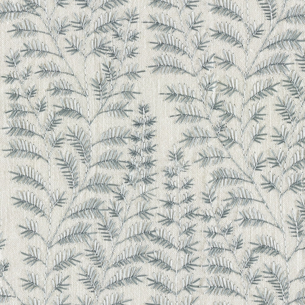 Socrates Elda Ice by Europatex Designer Fabric Socrates 20% Linen, 45% Viscose, 35% Polyester 15.7" H, 11" V 56.00 inches - Swanky Fabrics -