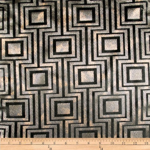 Embellished Square Blush by Europatex Fabric