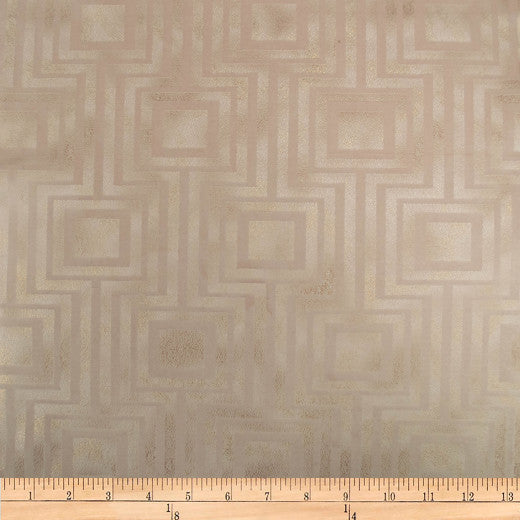 Embellished - Square - Cream by Europatex Designer Fabric Embellished 100% Polyester China See Sample Horizontal: N/A and Vertical: N/A 118.00 inches  - Swanky Fabrics -
