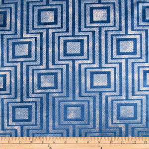 Embellished Square Ivory by Europatex Fabric