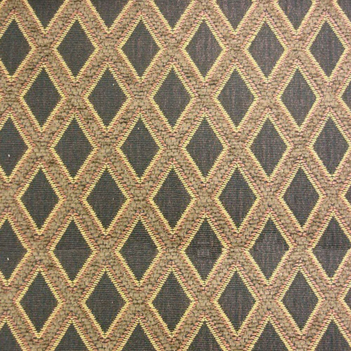 Emma B Col. 8 Chocolate by Europatex Fabric Emma 100% Polyester V: 1.75" H: 1.25" 56.00 inches - Fabric Carolina -