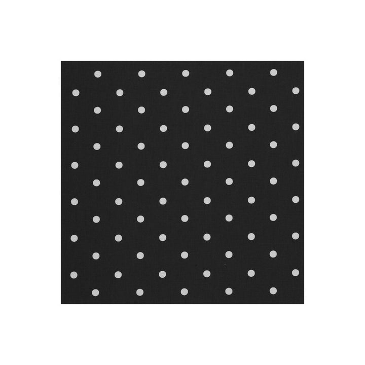 Dotty Charcoal by Clarke And Clarke Fabric CLARKE & CLARKE VINTAGE CLASSICS COTTON - 100% United Kingdom MEDIUM Horizontal: 2.76 and Vertical: 2.36 54 - Fabric Carolina -