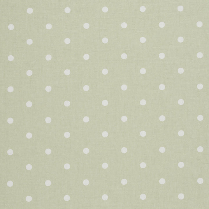 F0063 10 Dotty Sage by Clarke and Clarke Fabric STUDIO G COTTON - 100% United Kingdom MEDIUM Horizontal: 2.76 and Vertical: 2.36 54  - Fabric Carolina -