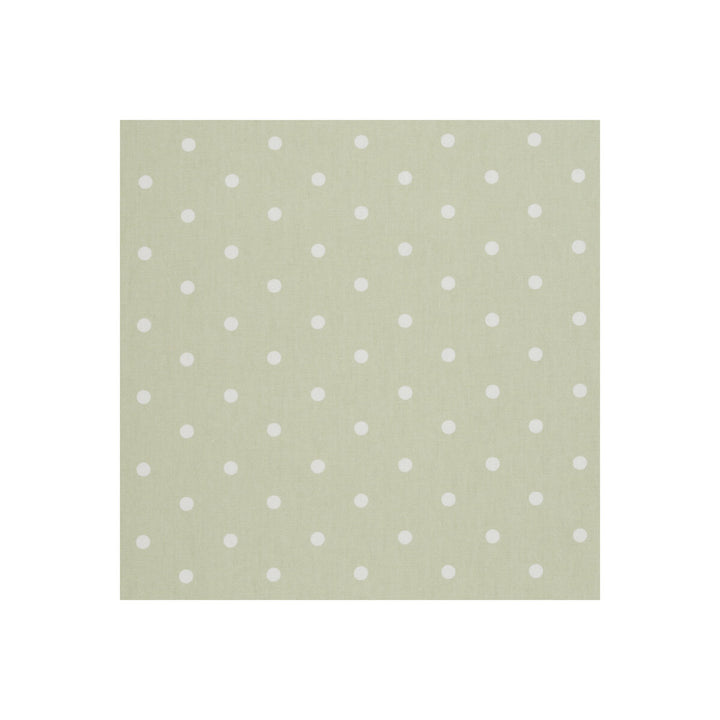 Dotty Sage by Clarke And Clarke Fabric CLARKE & CLARKE VINTAGE CLASSICS COTTON - 100% United Kingdom MEDIUM Horizontal: 2.76 and Vertical: 2.36 54 - Fabric Carolina -